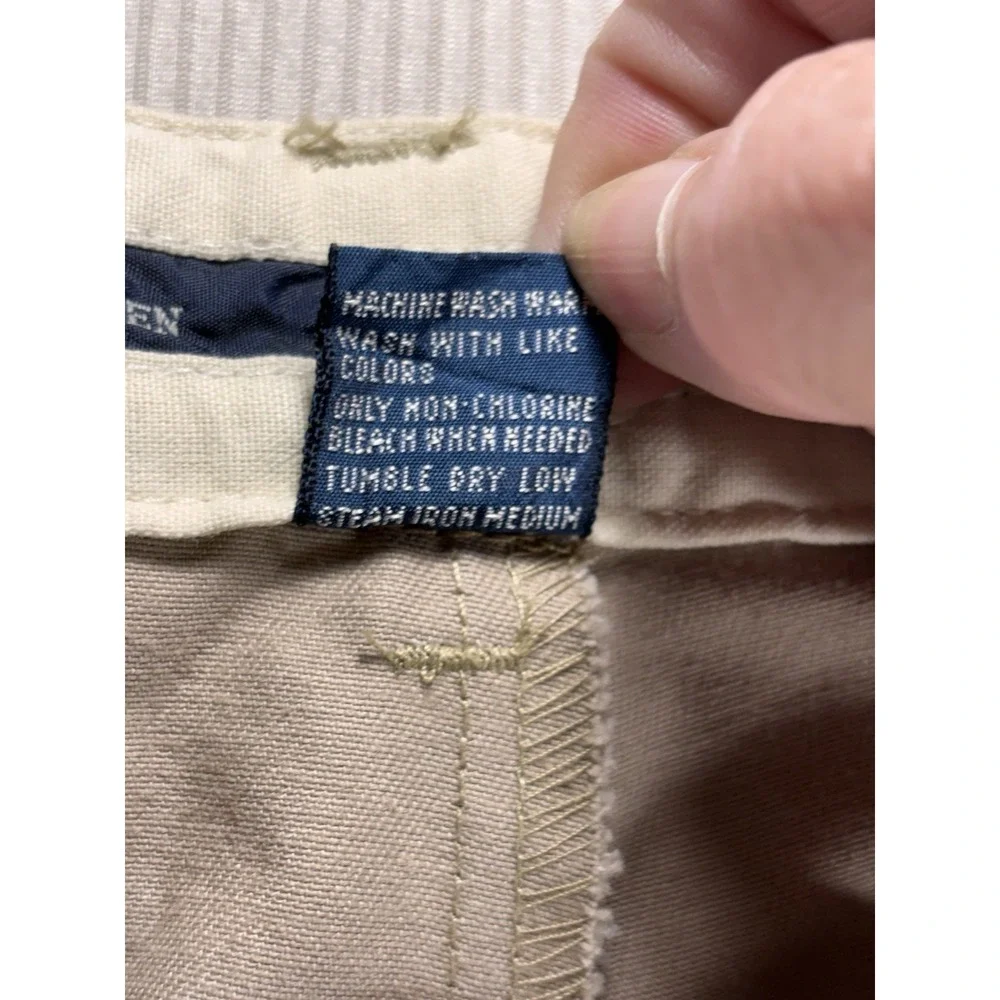 Polo Ralph Lauren‎ Khakis Pants 36 X 30 Men's Beige Cotton Designer Luxury